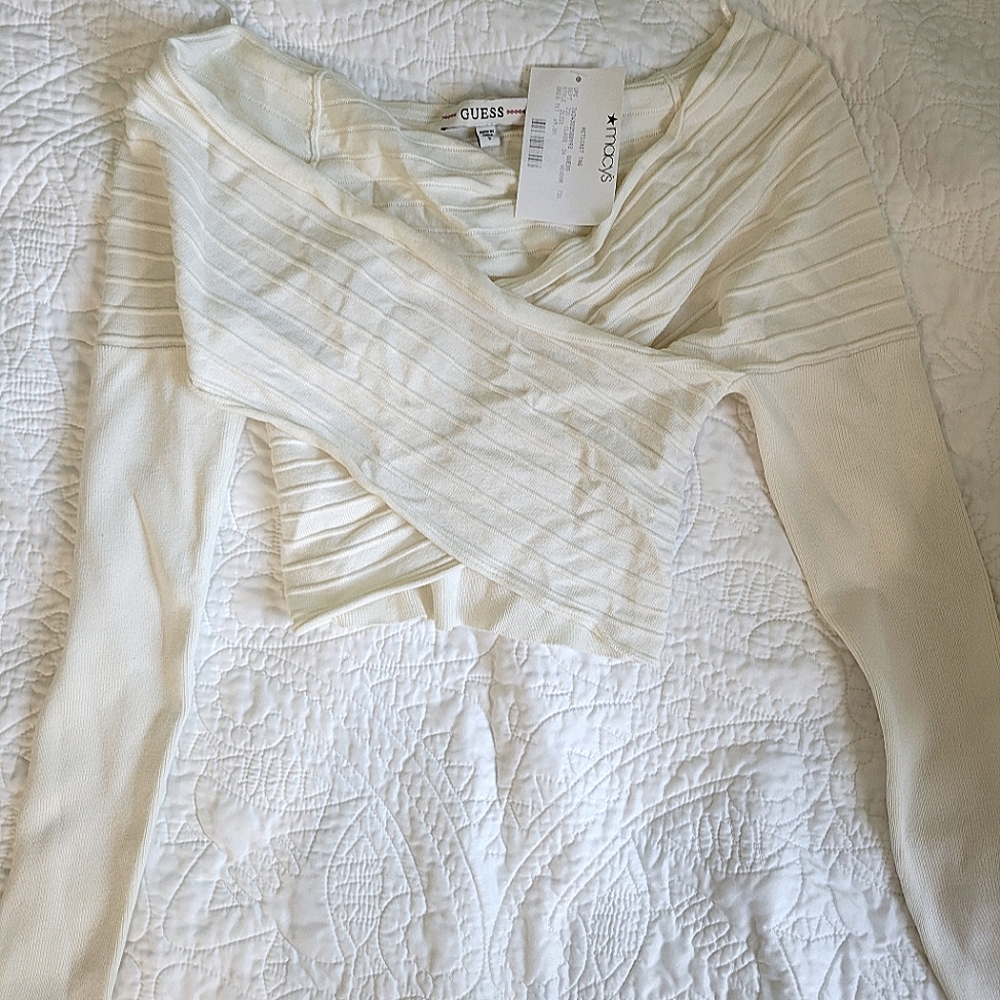 Guess Wrap Crop Top